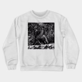 Majestic - Black and White Crewneck Sweatshirt